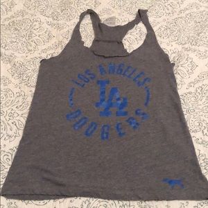 VS PINK LA DODGER BLOUSE size Medium